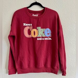Coca-Cola “Have a Coke” Cozy Crewneck Sweatshirt